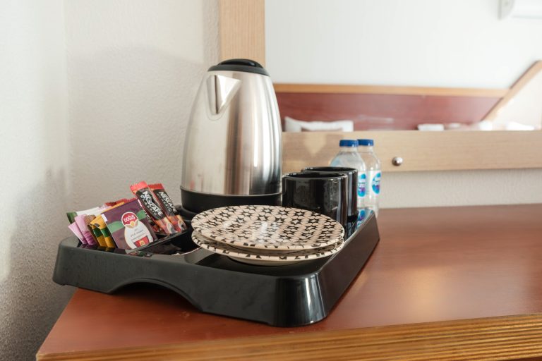 Coffee Maker and Snacks in Most Affordable Hotel in Konyaaltı Antalya Turkey